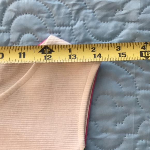 Boden Geraldine Color Block Sleeveless Dress Pink Green White Size 6 - Picture 12 of 15